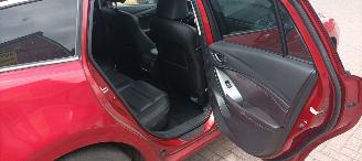 Mazda 6 Bj: 02-2015 Motorschade 2.2 Skyactive Diesel Automaat 4x4 Full Led koplampen Led achterlichten Climatecontrol Stoelverwarming Regensensor Drivelane cruisecontrol Dab Navigatie Leder Sportstoelen Memory keyless Entry trekhaak Blindspot systeem Bose-sound picture 23