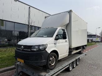 Schadeauto Volkswagen Transporter 2.0 TDI 102 PK -AIRCO BAKWAGEN MET LAAD KLEP 2017/8