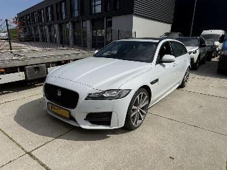 Coche accidentado Jaguar XF Sportbrake 20d Portfolio R-Sport 179 PK-PANO-LED-KEYLESS 2017/10