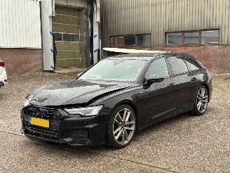 Schadeauto Audi A6 avant 55 TFSI Quattro 340Pk S-Line Bang&Olufsen 360Camera 2019/6