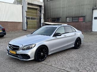 uszkodzony samochody osobowe Mercedes C-klasse 220 Cdi 170Pk Automaat AMG Burnmester Geen Schade 2015/7