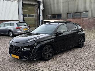 krockskadad bil auto Peugeot 308 1.2 PureTech Automaat GT Pack Pano 360Camera Focal 2022/3