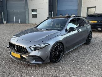 Schadeauto Mercedes A-klasse 200 AMG Pakket Pano Premium Plus Sfeerverlichting Burnmester 360Camera 2019/6