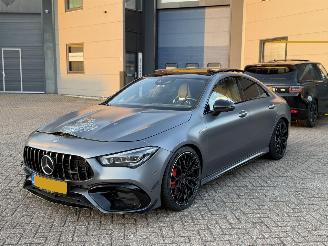 damaged passenger cars Mercedes Cla-klasse 45S AMG 4Matic 421Pk Pano 360Camera Burnmester Memory Head-Up 2022/7