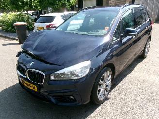 skadebil auto BMW 2-serie 218 DIESEL GRAN TOURER 7P EXECUTIVE AUTOMAAT 2016/2