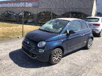 Vaurioauto  passenger cars Fiat 500  1.2 CABRIO  LOUNGE 2018/1
