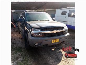 demontáž osobní automobily Chevrolet Avalanche Avalanche, Pick-up, 2000 / 2006 5.3 1500 V8 4WD 2002/10