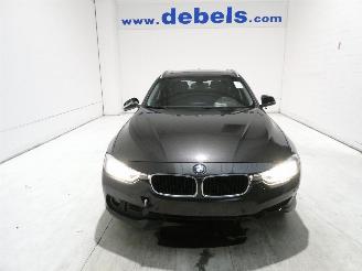 Damaged car BMW 3-serie 2.0D TOURING 2017/2