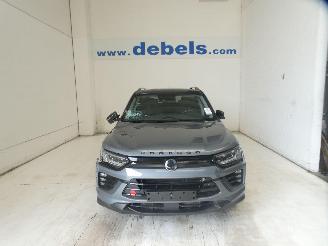 krockskadad bil auto Ssang yong Korando SAPPHIRE 2024/5