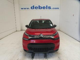 damaged passenger cars Citroën C3 AIRCROSS LIVE 2021/10