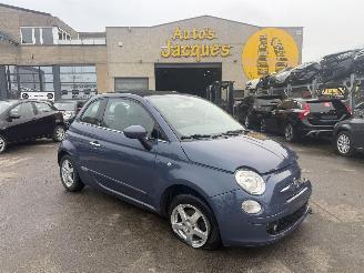 uszkodzony samochody osobowe Fiat 500 LOUNGE CABRIO 2014/1