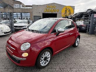 Voiture accidenté Fiat 500 LOUNGE 2014/10