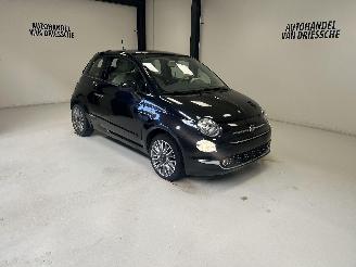 Vaurioauto  passenger cars Fiat 500 AUTOMAAT 2017/8