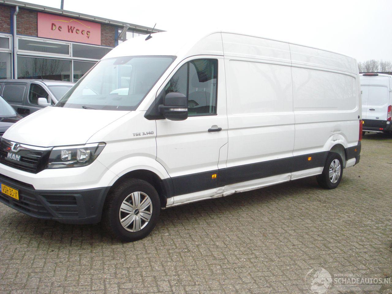 MAN TGE L4-H3 2.0TDI  AIRCO,MOTOR SCHADE