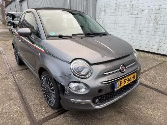 damaged passenger cars Fiat 500C 0.9 TwinAir Lounge 2016/1