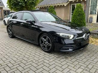 krockskadad bil auto Mercedes A-klasse 180 d AMG LINE PANORAMADAK NAVI CAMERA LED 2019/7
