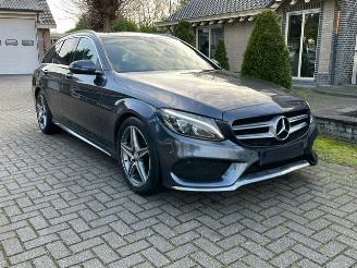 Schadeauto Mercedes C-klasse 200 d AMG LINE NAVI LED PDC 2016/6