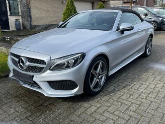 Coche accidentado Mercedes C-klasse Cabrio 180 AMG LINE NAVI CAMERA LED 2017/10