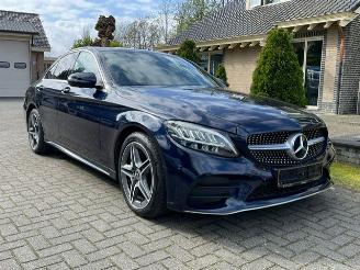 skadebil auto Mercedes C-klasse 200 d AMG LINE  NAVI CAMERA LED 2018/10