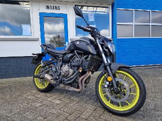 uszkodzony motocykle Yamaha  MT07 2018/4