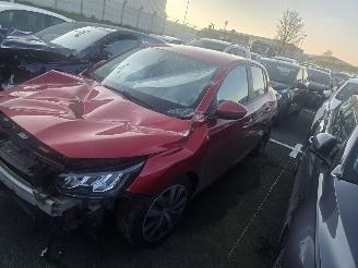 Voiture accidenté Peugeot 208 1.5 BHDI 2020/12