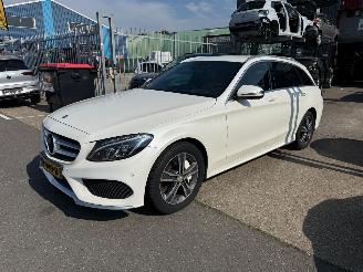 Unfallwagen Mercedes C-klasse 350e / AMG / LEER / 2015/7