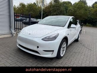 krockskadad bil auto Tesla Model Y Long Range Dual AWD Pano Leder 2022/8