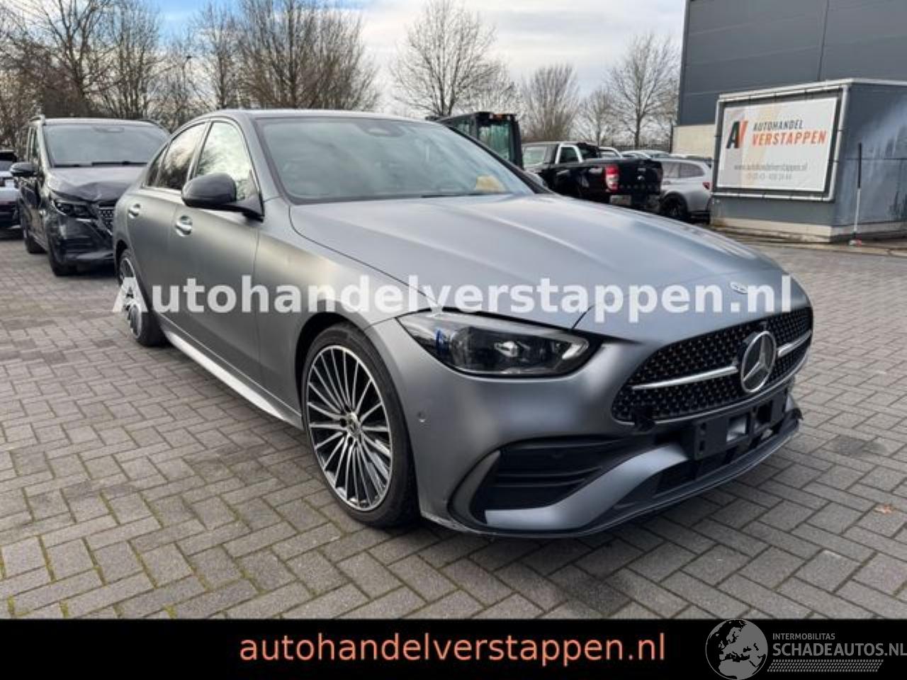 Mercedes C-klasse d AMG Sport Night paket Pano Burm HUD