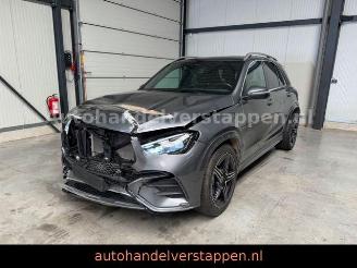 damaged passenger cars Mercedes GLE 350de 4Matic AMG Sport Pano Burm AHK FULL 2025/4
