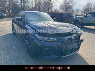Damaged car BMW i4 Gran Coupe M-Sport M50 400KW Harman 2022/2