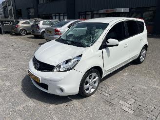 Vaurioauto  passenger cars Nissan Note 1.4 Acenta 2010/5