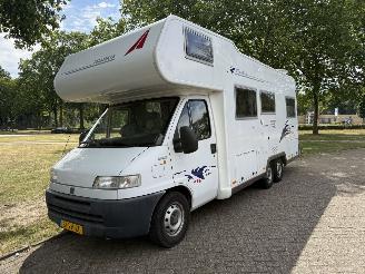 krockskadad bil camper Fiat  Frankia 1999/1