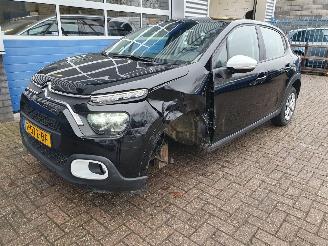 uszkodzony samochody osobowe Citroën C3 1.2 PureTech You 2022/1