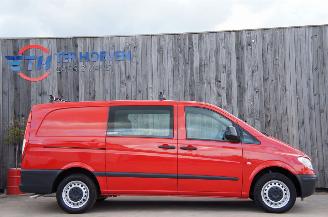 Mercedes Vito 111 CDi Lang Dubbele Cabine Klima 5-Persoons Trekhaak 85KW Euro 4 picture 4