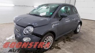 Uttjänta bilar auto Fiat 500 500 (312), Hatchback, 2007 1.0 Hybrid 2020/10