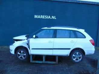 Auto da rottamare Skoda Fabia Fabia II Combi, Combi 5-drs, 2007 / 2015 1.2 TDI 12V Greenline 2011/6