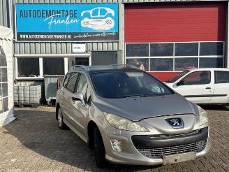 rozbiórka samochody osobowe Peugeot 308 308 SW (4E/H), Combi 5-drs, 2007 / 2014 1.6 16V THP Autom. 2008/10