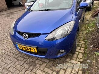 skadebil auto Mazda 2 2 (DE), Hatchback, 2007 / 2015 1.3 16V S-VT High Power 2008/9