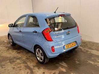 uszkodzony samochody osobowe Kia Picanto 1.0 12V Hatchback  Benzine 998cc 51kW (69pk) FWD 2012/3