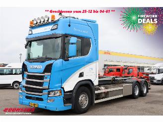 Scania R R500 6X2 Retarder VDL Haakarm Standclima Leder Navi Camera picture 39