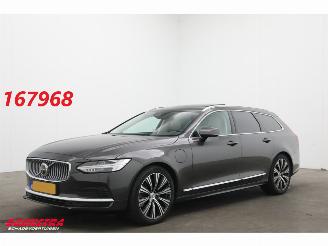 Tweedehands auto Volvo V-90 T6 Recharge AWD LED ACC HUD H/K 360° Pano Apple/Android Memory 2021/12