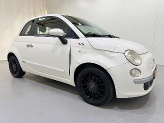 damaged passenger cars Fiat 500 0.9 TwinAir Plus Airco NAP 2011/9