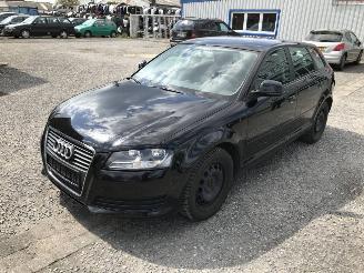 Auto da rottamare Audi A3 8P Zwart LY9B Onderdelen Bumper Deur 2008/9