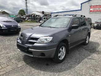 Unfallwagen Mitsubishi Outlander 2.0 Grijs A39A Onderdelen 4G63 Motor 2006/6