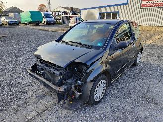 rozbiórka samochody osobowe Citroën C2 1.4 HDi Zwart EXYB Onderdelen 8HX Motor 2004/12