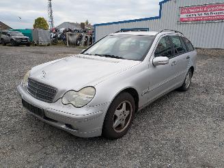 Sloopauto Mercedes C-klasse 203 1.8 Brillantsilber - Metallic 744 2003/9