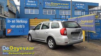 Salvage car Dacia Logan Logan MCV II/Sandero Wagon (7S), Combi, 2013 0.9 TCE 12V 2015/10
