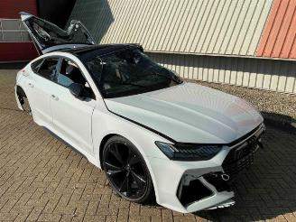 Salvage car Audi RS7 Sportback RS7 Sportback (4KA), Hatchback 5-drs, 2019 4.0 V8 TFSI Mild Hybrid 32V 2020