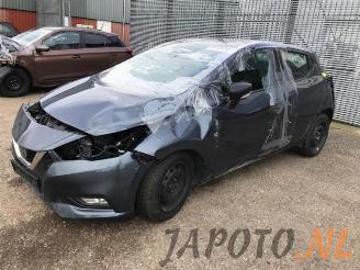 Démontage voiture Nissan Micra Micra (K14), Hatchback, 2016 / 2024 0.9 IG-T 12V 2017/9