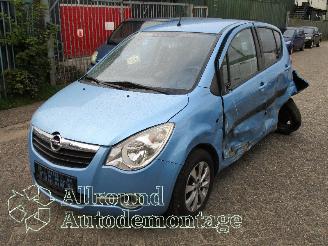 rozbiórka samochody osobowe Opel Agila Agila (B) MPV 1.0 12V (K10B(Euro 4; Euro 5)) [50kW]  (07-2011/07-2014)= 2014